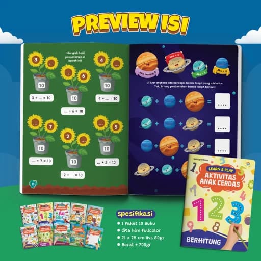 Paket Learn & Play - Aktivitas Anak Cerdas - foto 4