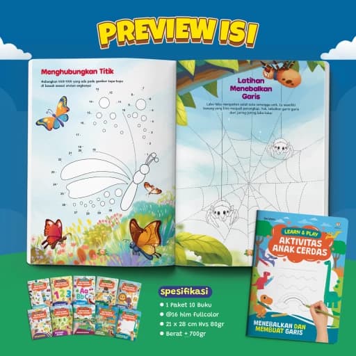 Paket Learn & Play - Aktivitas Anak Cerdas - foto 6