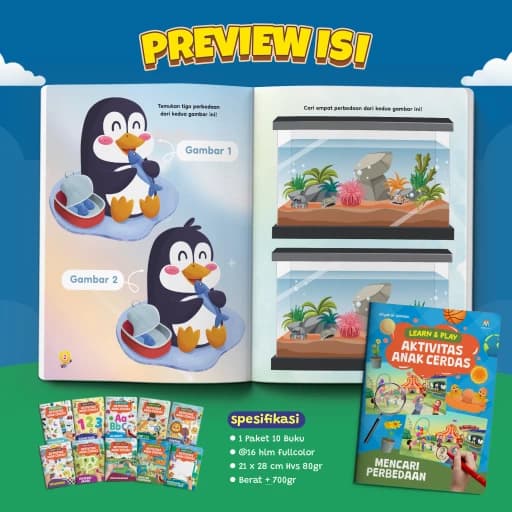 Paket Learn & Play - Aktivitas Anak Cerdas - foto 7