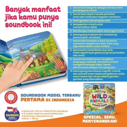 Sound Book - Amazing Wild Animals - foto 4