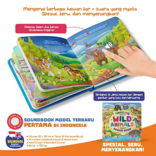 Sound Book - Amazing Wild Animals - foto 5