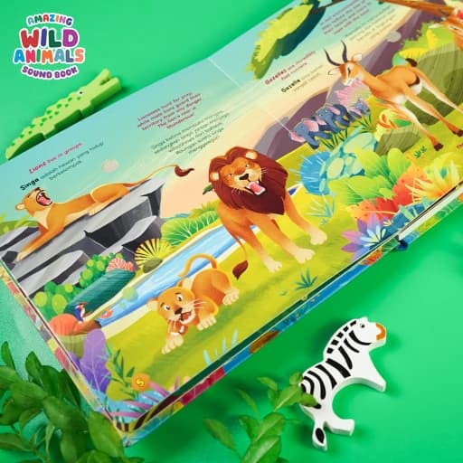 Sound Book - Amazing Wild Animals - foto 8