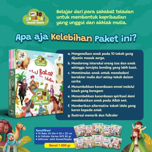Seri 10 Sahabat Dijamin Masuk Surga - foto 2