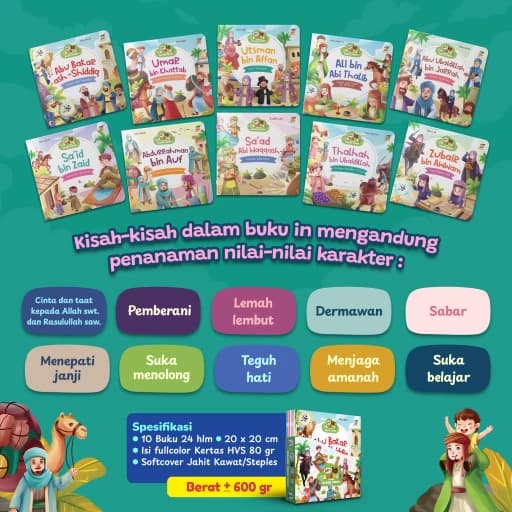 Seri 10 Sahabat Dijamin Masuk Surga - foto 3