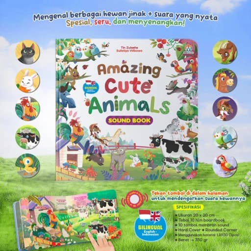 Sound Book - Amazing Cute Animals - foto 2