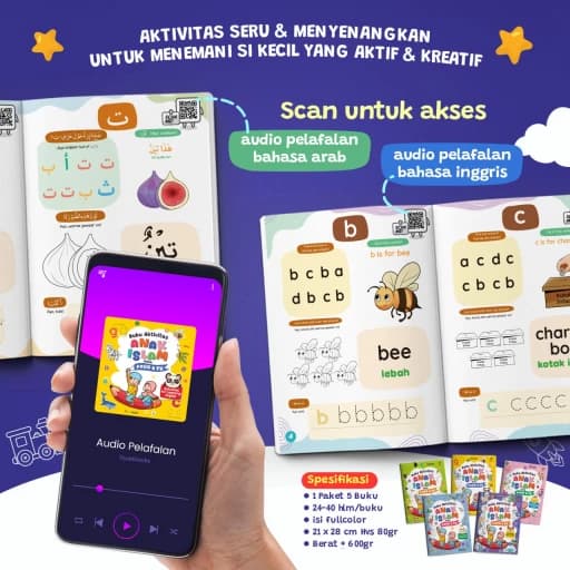 Buku Aktivitas Anak Islam untuk PAUD & TK - foto 4