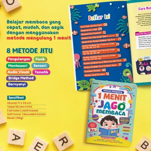 Metode Mengulang 1 Menit Jago Membaca - foto 2
