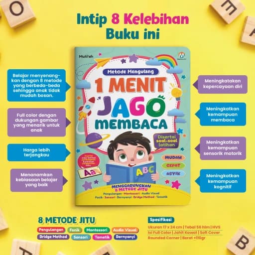 Metode Mengulang 1 Menit Jago Membaca - foto 3