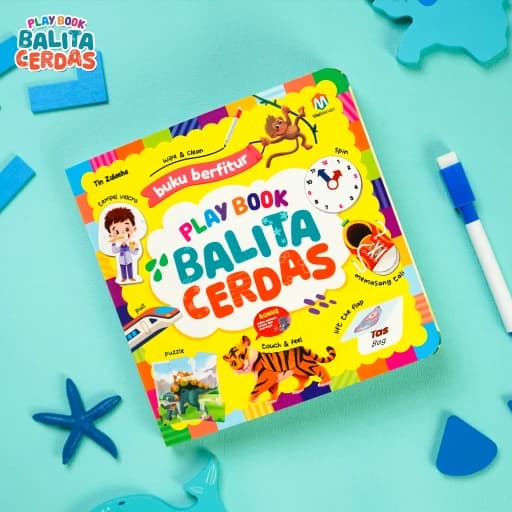 Play Book Balita Cerdas (Boardbook Berfitur) - foto 4