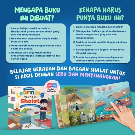 Sound Book - Learning How to Do Shalat (TANPA BONUS BATERAI) - foto 3