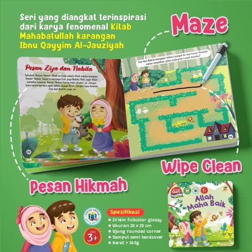 Boardbook Mahabbatullah - Allah Maha Baik - foto 4