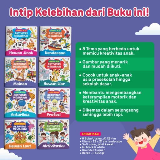 Learn & Play - Aktivitas Mewarnai - foto 2