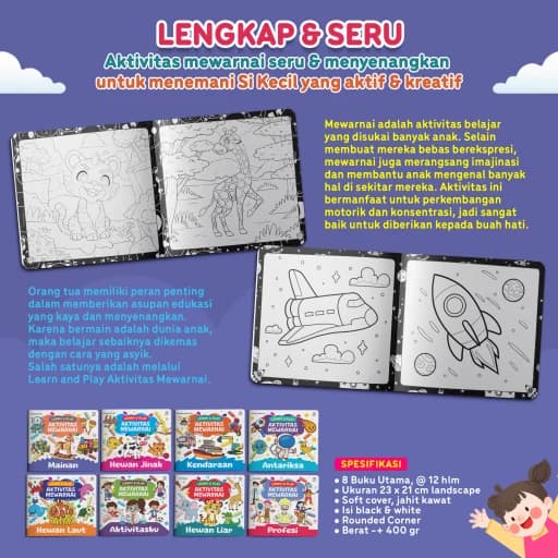Learn & Play - Aktivitas Mewarnai - foto 4