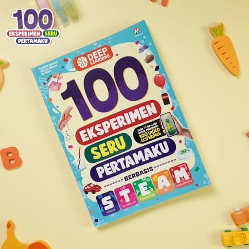 100 Eksperimen Seru Pertamaku Berbasis STEAM - foto 2