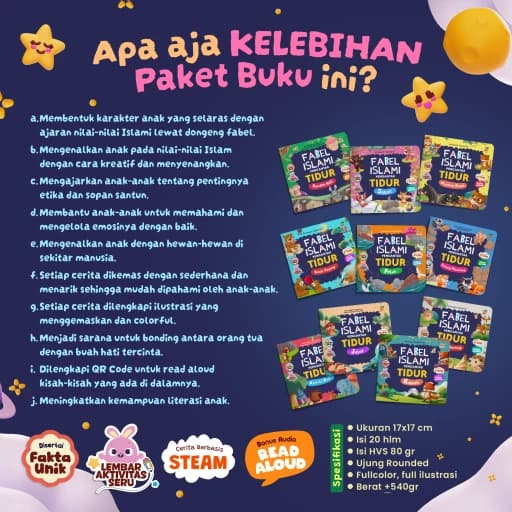 Seri Fabel Islami Pengantar Tidur - foto 3