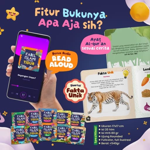 Seri Fabel Islami Pengantar Tidur - foto 4