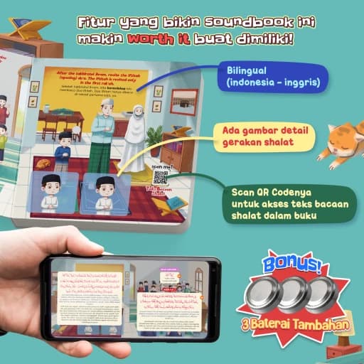 Sound Book - Learning How to Do Shalat (TANPA BONUS BATERAI) - foto 13