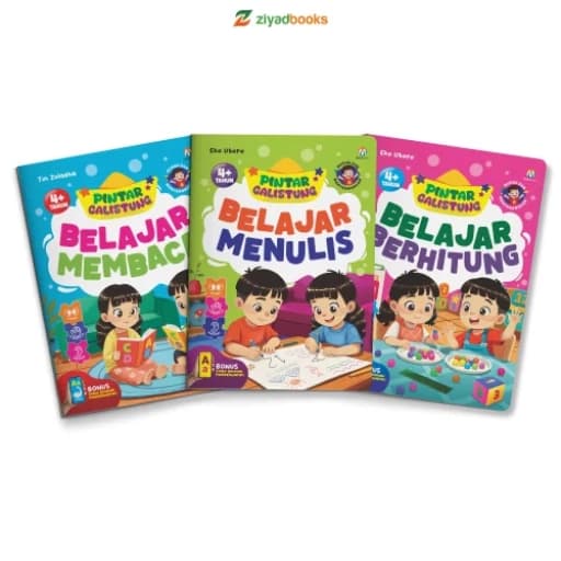Paket Pintar Calistung - Belajar Membaca, Menulis & Berhitung (KEEP PRIORITAS)