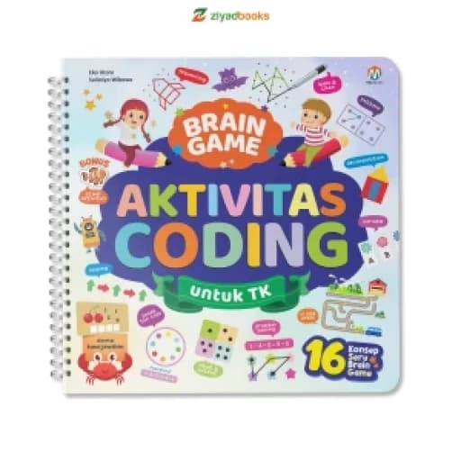 Brain Game - Aktivitas Coding untuk TK (TANPA BONUS) (KEEP PRIORITAS)