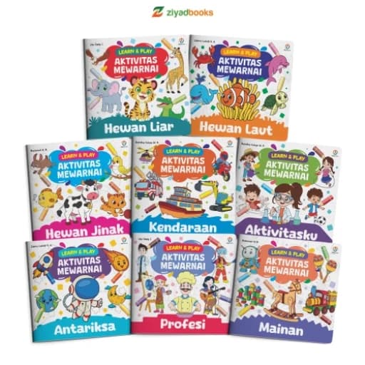 Learn & Play - Aktivitas Mewarnai (KEEP PRIORITAS)