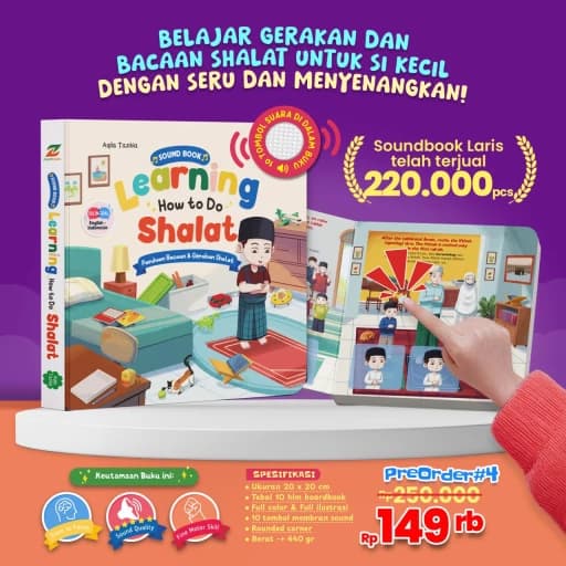 (PO4) SOUND BOOK - LEARNING HOW TO DO SHALAT