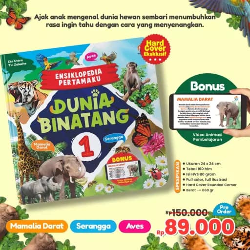 (PO) ENSIKLOPEDIA PERTAMAKU - DUNIA BINATANG 1