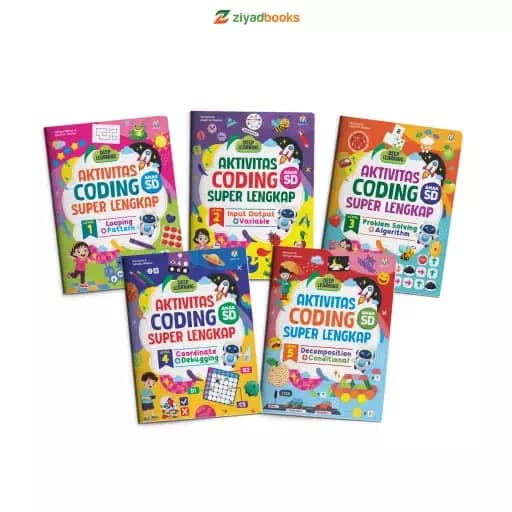 Paket Aktivitas Coding Super Lengkap untuk Anak SD (KEEP PRIORITAS)