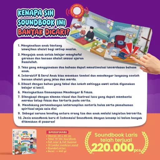 Sound Book - Learning How to Do Shalat (TANPA BONUS BATERAI) - foto 18