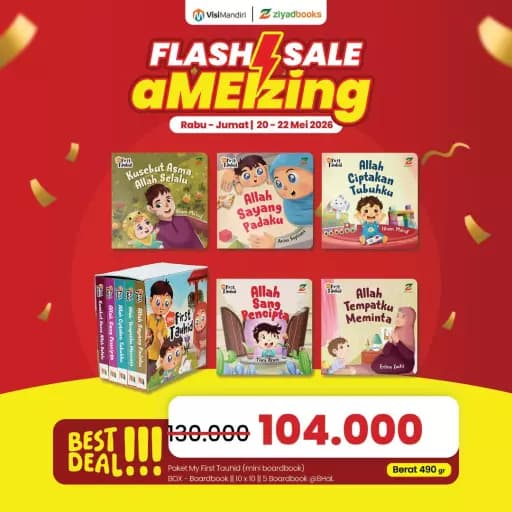 FSMEI - Paket My First Tauhid (mini boardbook)