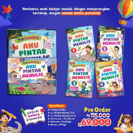 Fun Learning - Aku Pintar Menulis (KEEP PRIORITAS)