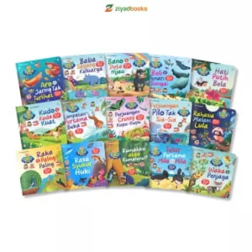 Paket Dongeng Sebelum Tidur : Cerita Hewan Indonesia (isi 15 buku) (KEEP PRIORITAS)
