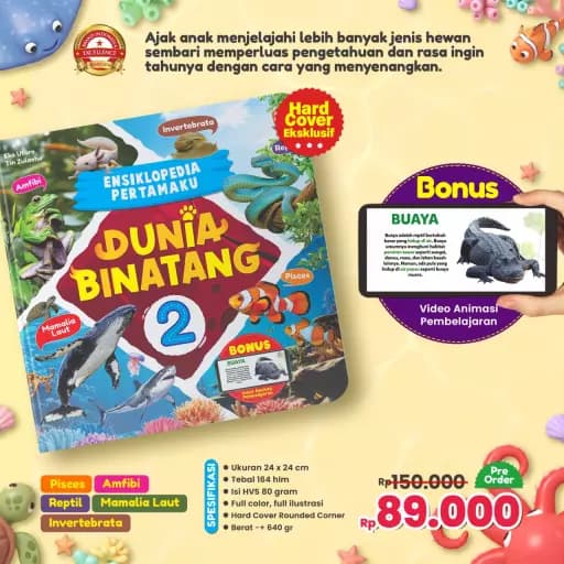 (PO) Ensiklopedia Pertamaku - Dunia Binatang Seri 2