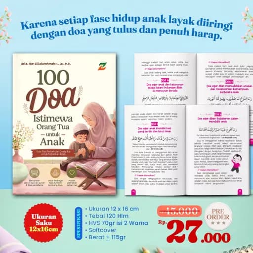 (PO) 100 Doa Istimewa Orang Tua untuk Anak