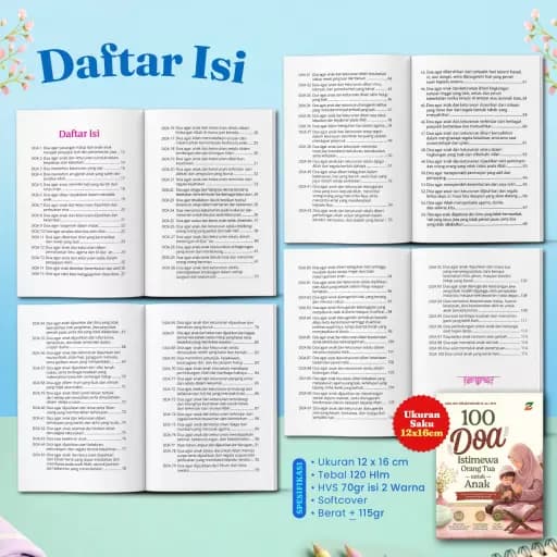 (PO) 100 Doa Istimewa Orang Tua untuk Anak - foto 2