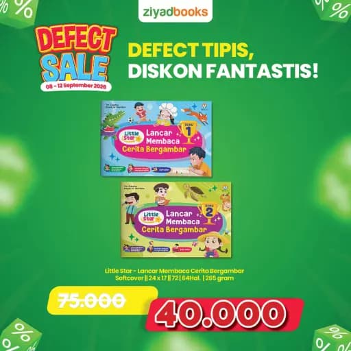 DEFECT - Little Star - Lancar Membaca Cerita Bergambar