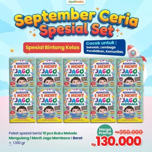Spesial Set - Spesial Bintang Kelas (10 Pcs 1 Menit Jago Membaca)