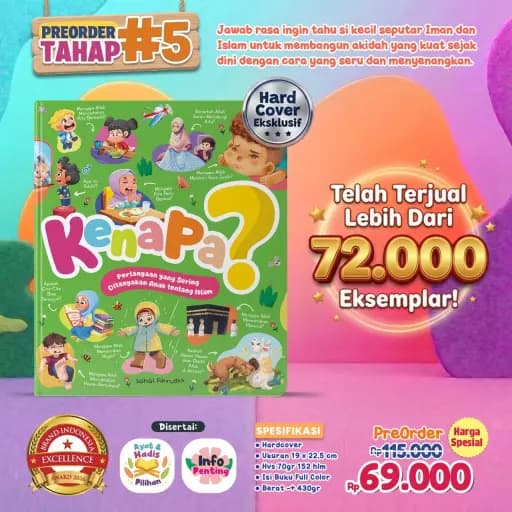 (PO5) KENAPA? Pertanyaan yang Sering Ditanyakan Anak Tentang Islam - foto 2