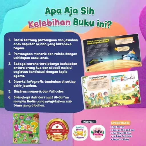 (PO5) KENAPA? Pertanyaan yang Sering Ditanyakan Anak Tentang Islam - foto 3