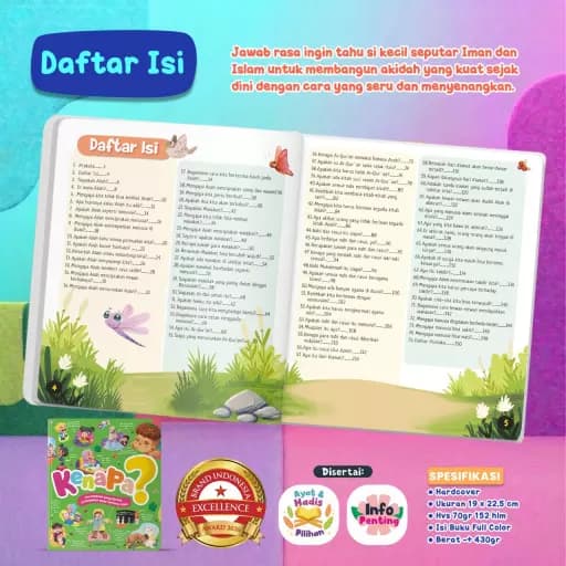 (PO5) KENAPA? Pertanyaan yang Sering Ditanyakan Anak Tentang Islam - foto 5
