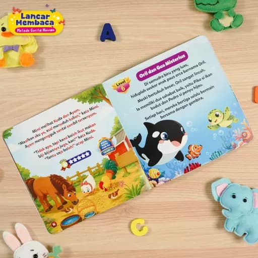 Paket Lancar Membaca Metode Cerita Hewan - foto 8