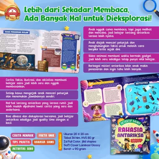 (PO) DETEKTIF SAINS - RAHASIA ANTARIKSA - foto 2