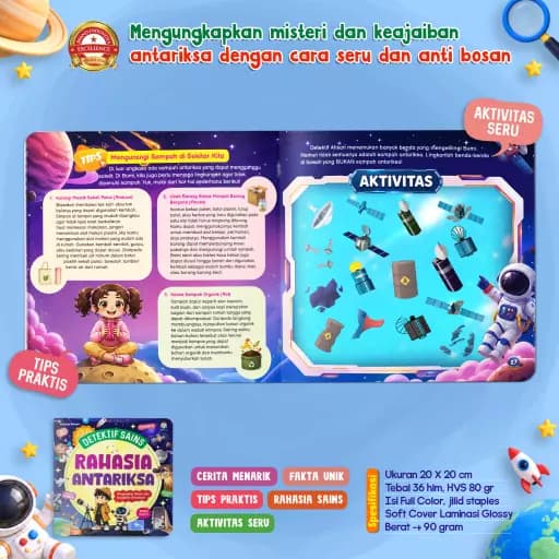 (PO) DETEKTIF SAINS - RAHASIA ANTARIKSA - foto 7