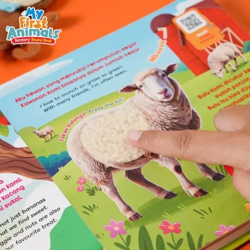 MY FIRST ANIMALS - SENSORY SOUND BOOK - foto 5