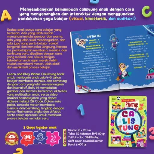 (PO) Learn & Play - Pintar Calistung - foto 2