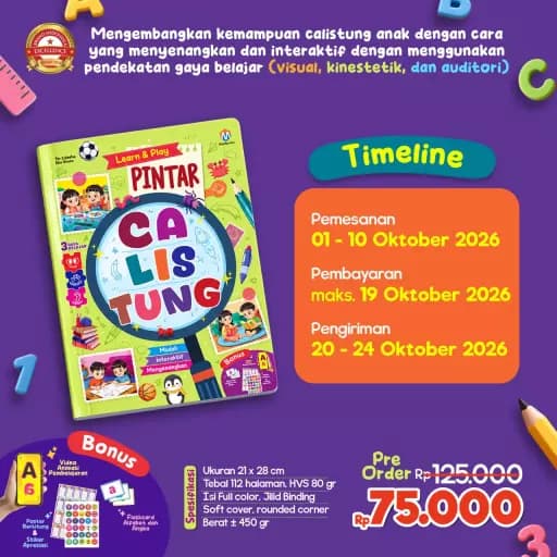 (PO) Learn & Play - Pintar Calistung - foto 9