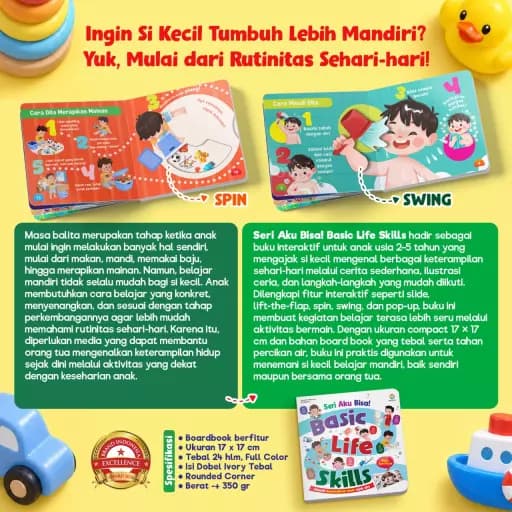 (PO) SERI AKU BISA! BASIC LIFE SKILLS - foto 5