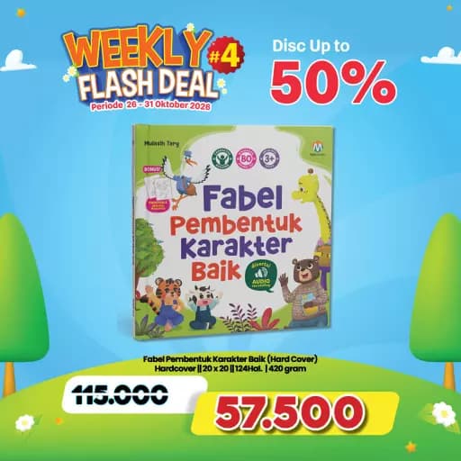 WFD - Fabel Pembentuk Karakter Baik (Hard Cover)