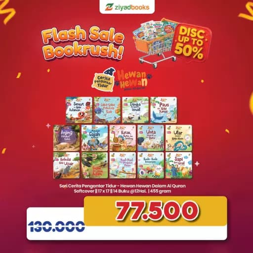 Bookrush - Seri Cerita Pengantar Tidur - Hewan Hewan Dalam Al Quran