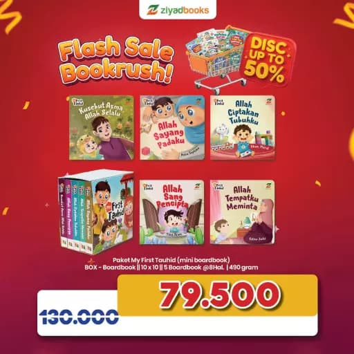 Bookrush - Paket My First Tauhid (mini boardbook)