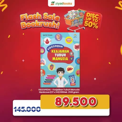 Bookrush - KIDZOPEDIA - Keajaiban Tubuh Manusia